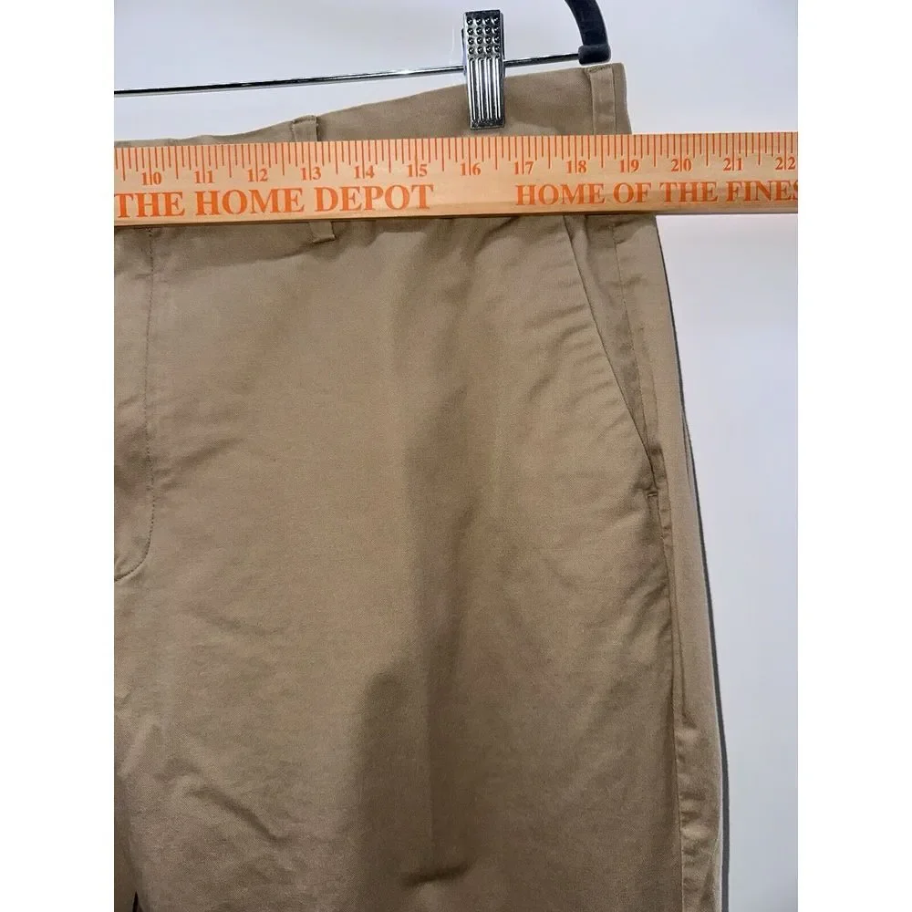 Polo Ralph Lauren Men's Stretch Classic Fit Khaki Chino Pants 38x32 Flat Front‎